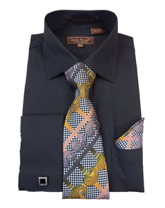 Henri Picard Dress shirt with Matching tie