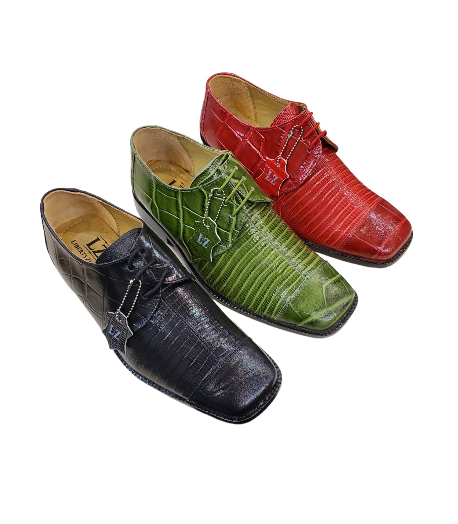 LibertyEnzo Lace Up Square Toe Shoes