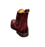 Load image into Gallery viewer, Carrucci Basket Weave High Top Boot

