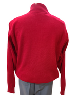 Load image into Gallery viewer, Bagazio Crew Neck Full Zipper PU Sweaters

