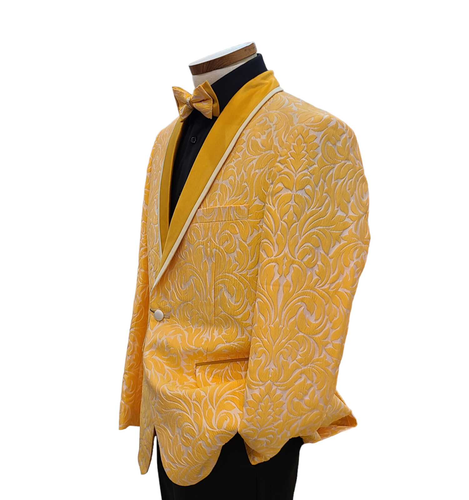 Cielo Slim Fit Sport Jacket withMatching Bow Tie