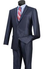 Load image into Gallery viewer, Slim Fit Shark Skin Suit
