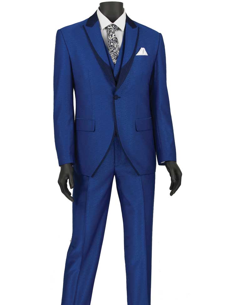 Vinci Three Piece  SlimTuxedo
