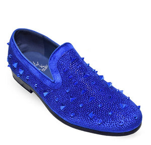 Royal Spike Slip on Shoes Remo men's wear Royal Spike Slip on Shoes Remo men's wear