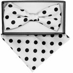 Load image into Gallery viewer, Polka Dot Bow Dot&amp; Pocket Square
